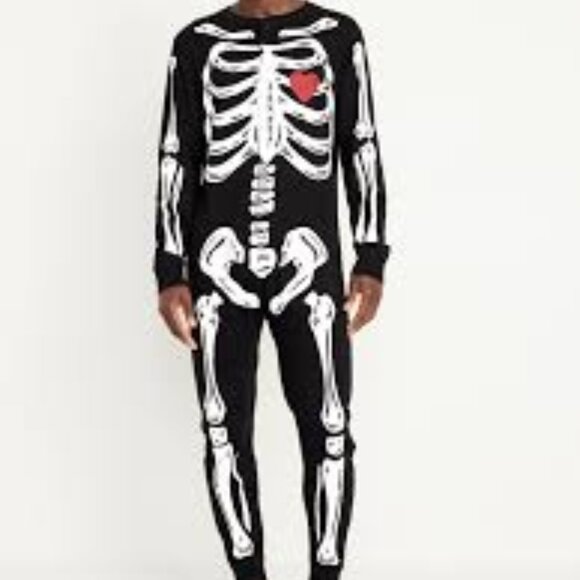 Matching Halloween One-Piece Pajamas for MEN SIZE M NWT - Picture 1 of 6